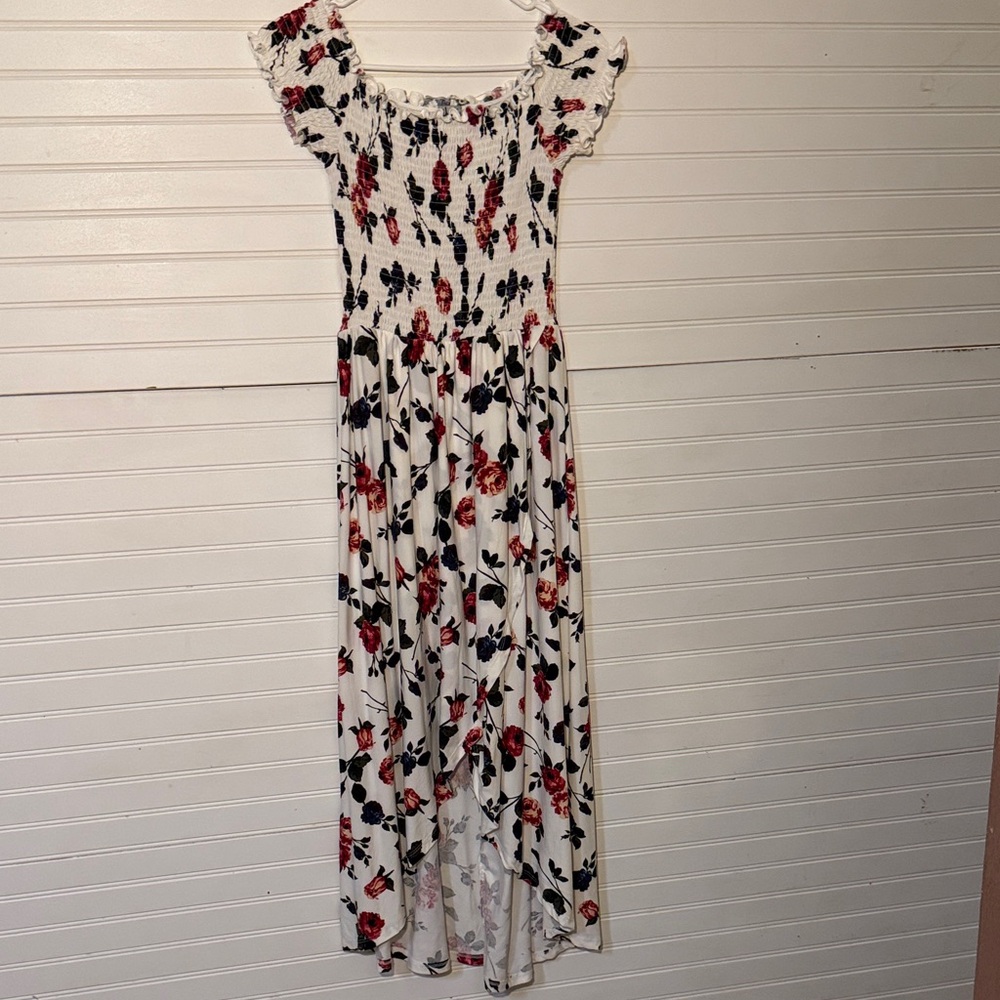 J for Justify Floral High Low Dress
